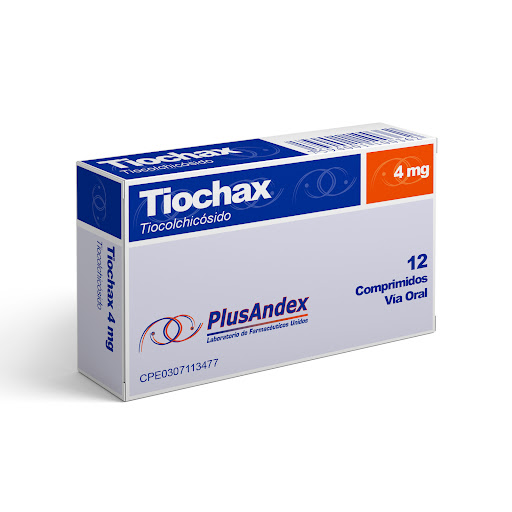 TIOCHAX TIOCOLCHICOSIDO 4MG TAB X 12
